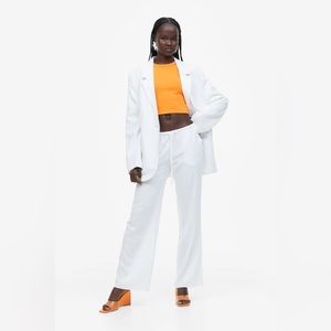 H&M Wide Leg Linen Pant (NWT)